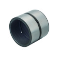 Construction Machinery Parts CNC Hardened Steel Bushing with Mesh Oil Socket
